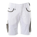 Arbeitsshorts UNIQUE white/dark anthracite
