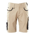 Arbeitsshorts UNIQUE light khaki/black