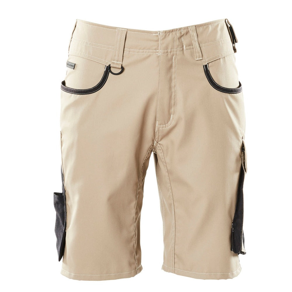 Arbeitsshorts UNIQUE light khaki/black