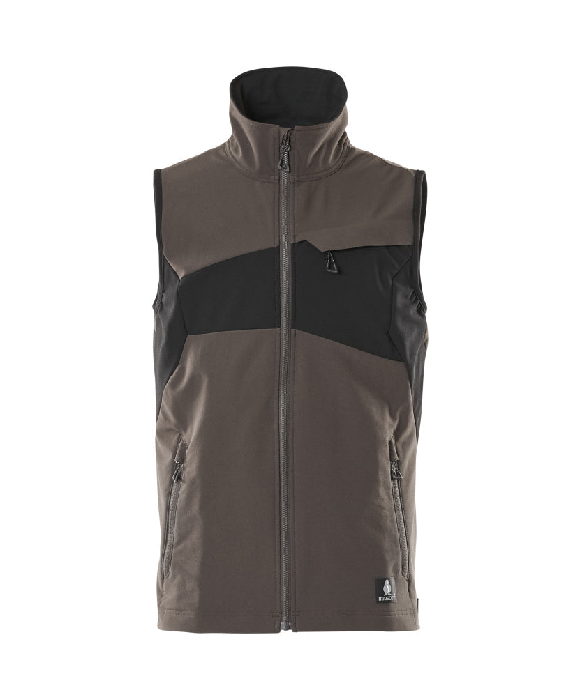 Weste ACCELERATE dark anthracite/black