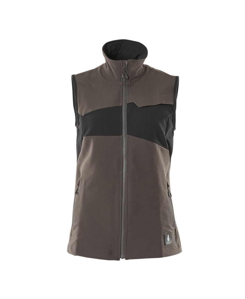 Weste ACCELERATE dark anthracite/black