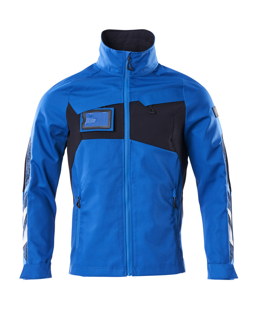 Arbeitsjacke ACCELERATE azure blue/dark navy