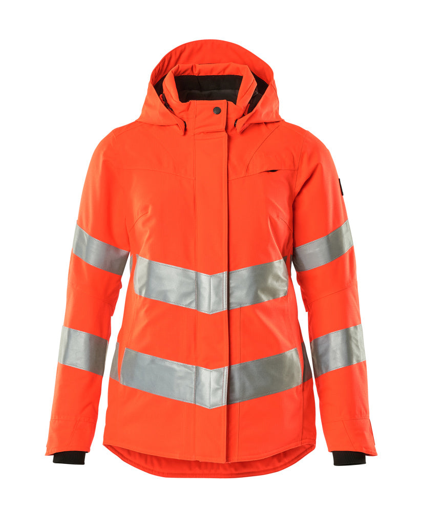 Winterjacke SAFE SUPREME warnschutz-rot