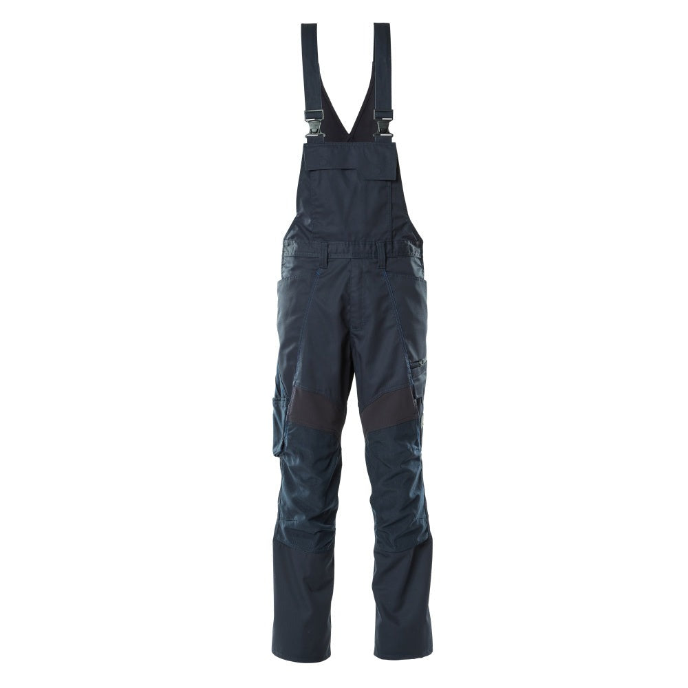 Latzhose mit Kniepolstertaschen ACCELERATE dunkelblau
