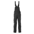 Latzhose mit Kniepolstertaschen ACCELERATE schwarz