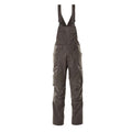 Latzhose mit Kniepolstertaschen ACCELERATE dark anthracite