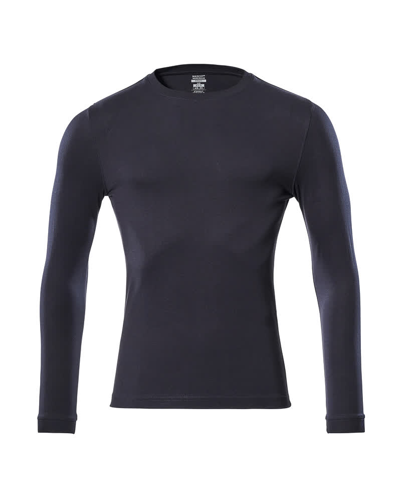 Langarmshirt CROSSOVER dunkelblau