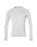 Langarmshirt CROSSOVER weiß
