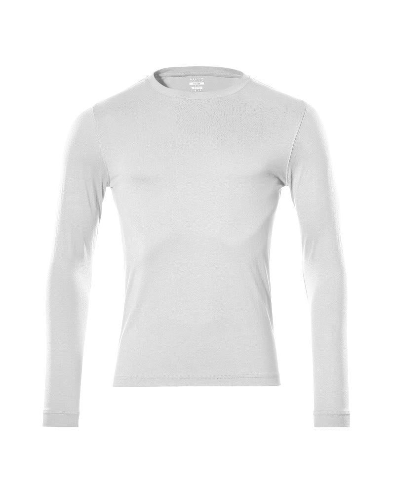 Langarmshirt CROSSOVER weiß
