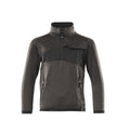 Fleece Jumper for children ACCELERATE dark anthracite/black