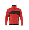 Thermal jacket for children ACCELERATE traffic red/black