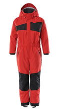 Snowsuit for children ACCELERATE traffic red/black