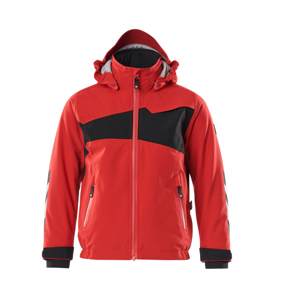 Winter Jacket for children ACCELERATE traffic red/black