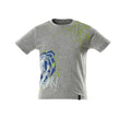 T-shirt for children ACCELERATE grey-flecked