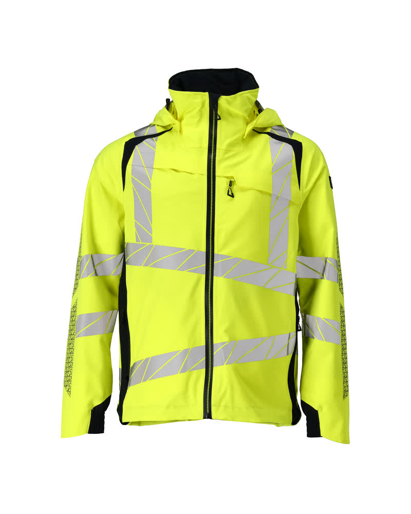 Hardshell-Jacke ACCELERATE SAFE hi-vis yellow/dark navy