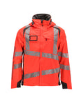Hardshell-Jacke ACCELERATE SAFE hi-vis red/dark anthracite