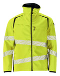 Softshell-Jacke ACCELERATE SAFE hi-vis yellow/dark navy