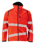 Softshell-Jacke ACCELERATE SAFE hi-vis red/dark anthracite