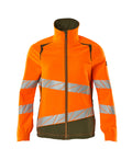 Arbeitsjacke ACCELERATE SAFE hi-vis orange/moss green