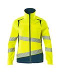 Arbeitsjacke ACCELERATE SAFE hi-vis yellow/dark petroleum