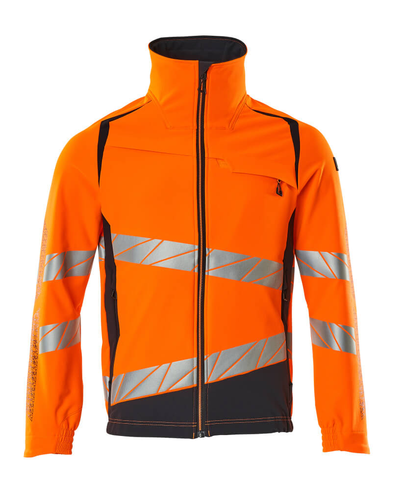 Arbeitsjacke ACCELERATE SAFE hi-vis orange/dark navy