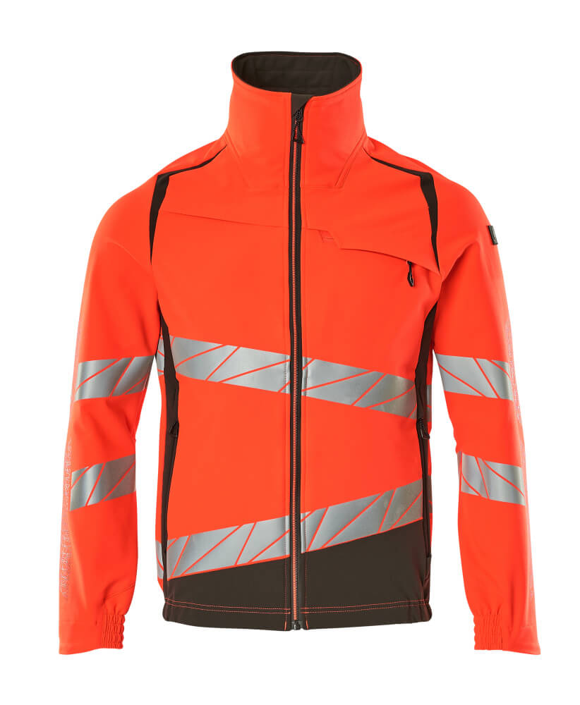 Arbeitsjacke ACCELERATE SAFE hi-vis red/dark anthracite