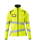Softshell-Jacke ACCELERATE SAFE hi-vis yellow/dark navy