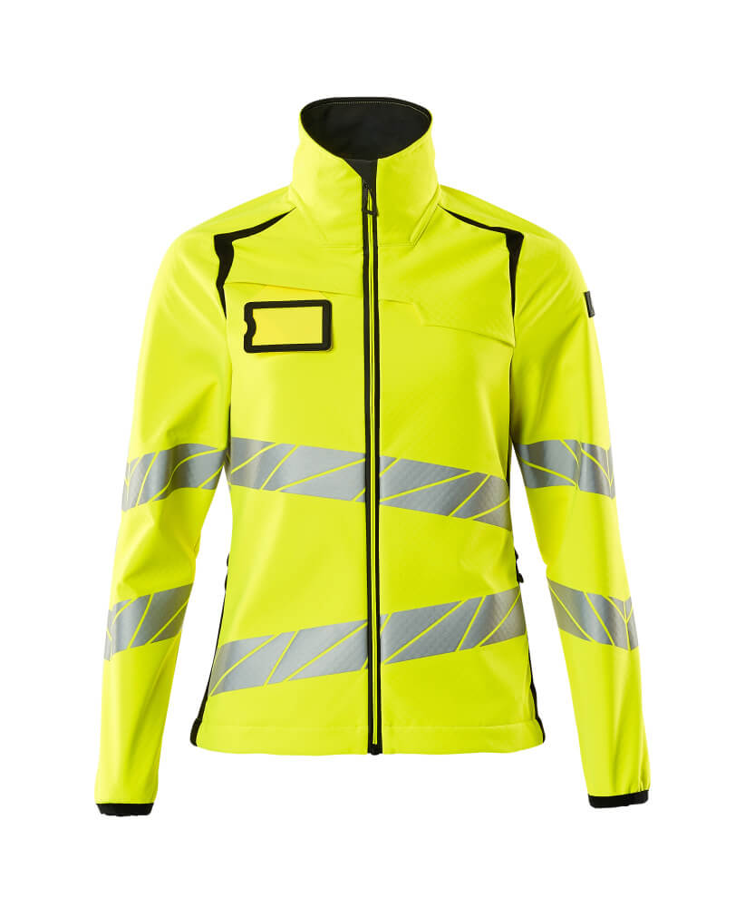 Softshell-Jacke ACCELERATE SAFE hi-vis yellow/black
