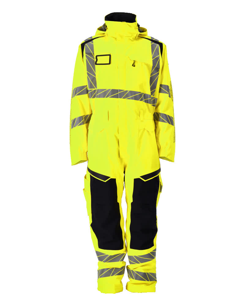 Winter Boilersuit ACCELERATE SAFE hi-vis yellow/black