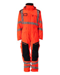 Winter Boilersuit ACCELERATE SAFE hi-vis red/dark anthracite