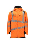 Parka Jacket ACCELERATE SAFE hi-vis orange/dark navy