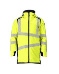 Parka Jacket ACCELERATE SAFE hi-vis yellow/dark navy