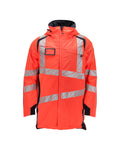 Parka Jacket ACCELERATE SAFE hi-vis red/dark navy