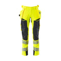 Arbeitshose mit Holstertaschen ACCELERATE SAFE hi-vis yellow/dark navy