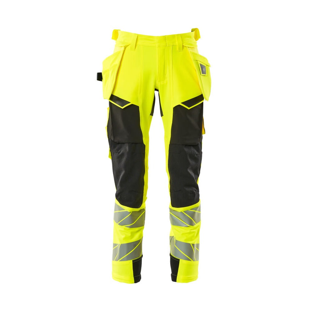 Arbeitshose mit Holstertaschen ACCELERATE SAFE hi-vis yellow/black