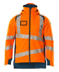 Winterjacke ACCELERATE SAFE hi-vis orange/dark petroleum