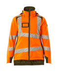 Winterjacke ACCELERATE SAFE hi-vis orange/moss green