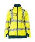 Winterjacke ACCELERATE SAFE hi-vis yellow/dark petroleum