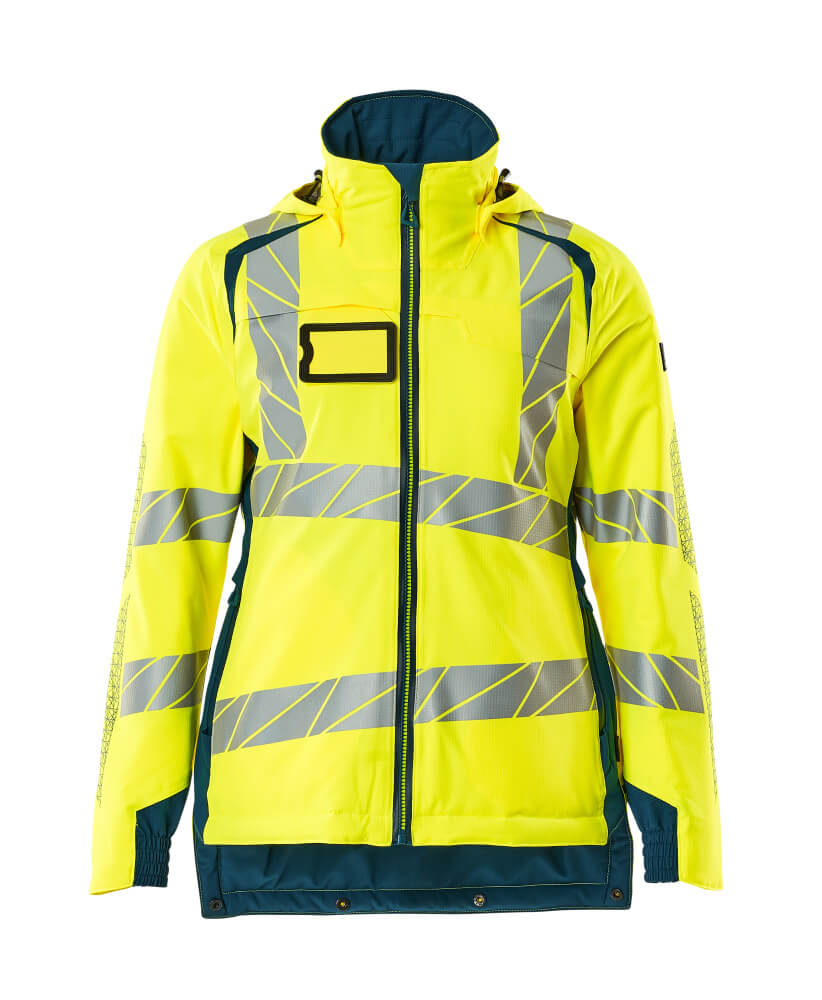 Winterjacke ACCELERATE SAFE hi-vis yellow/dark petroleum