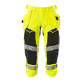 3/4 Arbeitshose mit Holstertaschen ACCELERATE SAFE hi-vis yellow/black