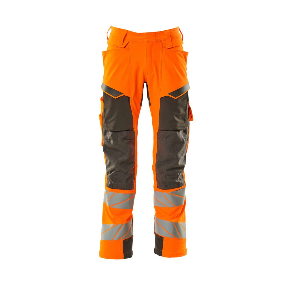 Arbeitshose mit Kniepolstertaschen ACCELERATE SAFE hi-vis orange/dark anthracite