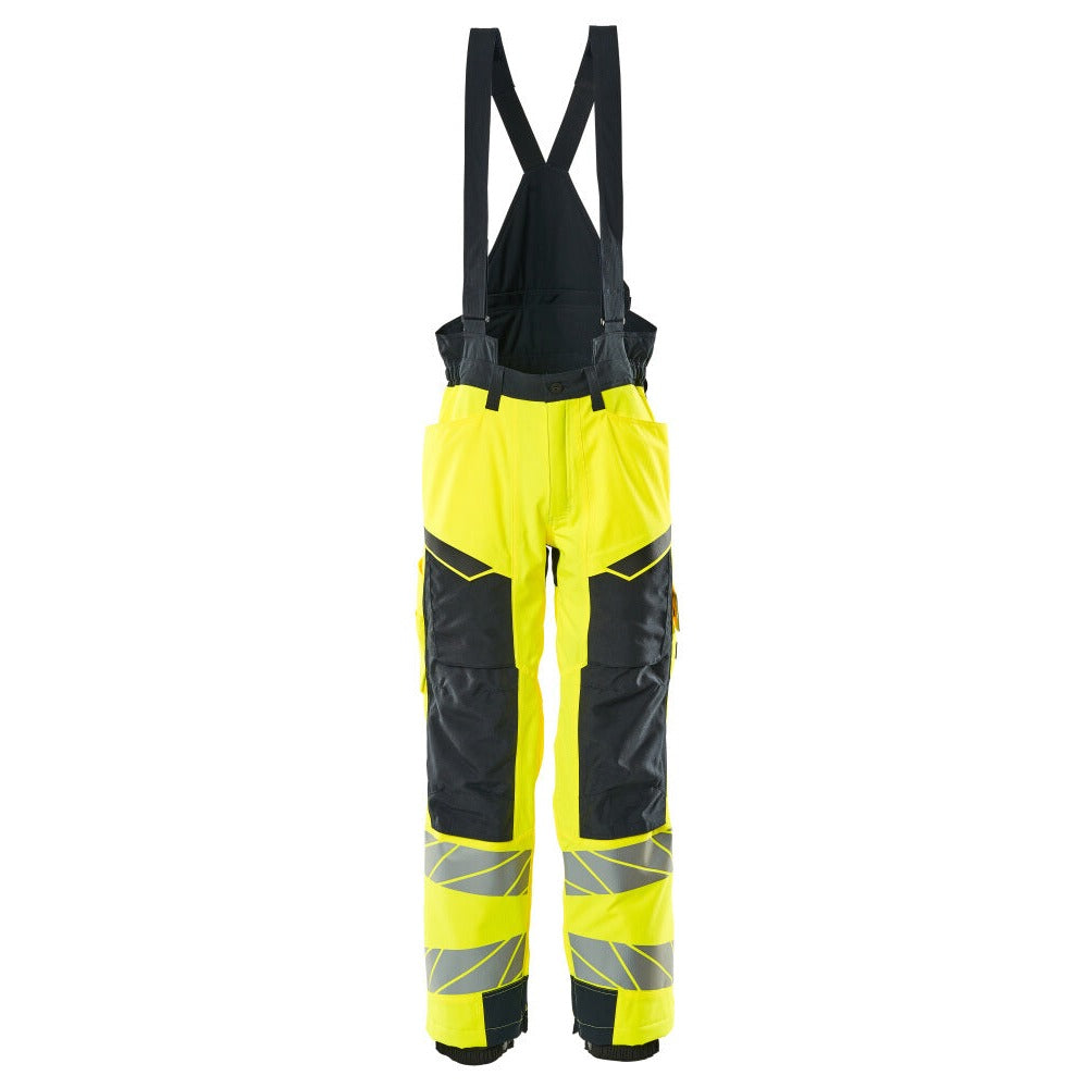 Winter Trousers ACCELERATE SAFE hi-vis yellow/dark navy