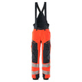 Winter Trousers ACCELERATE SAFE hi-vis red/dark navy