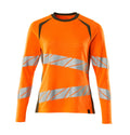 Langarmshirt ACCELERATE SAFE warnschutz-orange/moosgrün