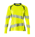 Langarmshirt ACCELERATE SAFE warnschutz-gelb/dunkelpetrol