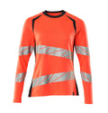 Langarmshirt ACCELERATE SAFE warnschutz-rot/dunkelblau