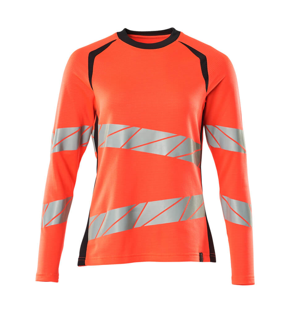 Langarmshirt ACCELERATE SAFE warnschutz-rot/dunkelblau