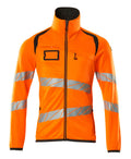 Fleecepullover mit Reißverschluss ACCELERATE SAFE hi-vis orange/dark anthracite
