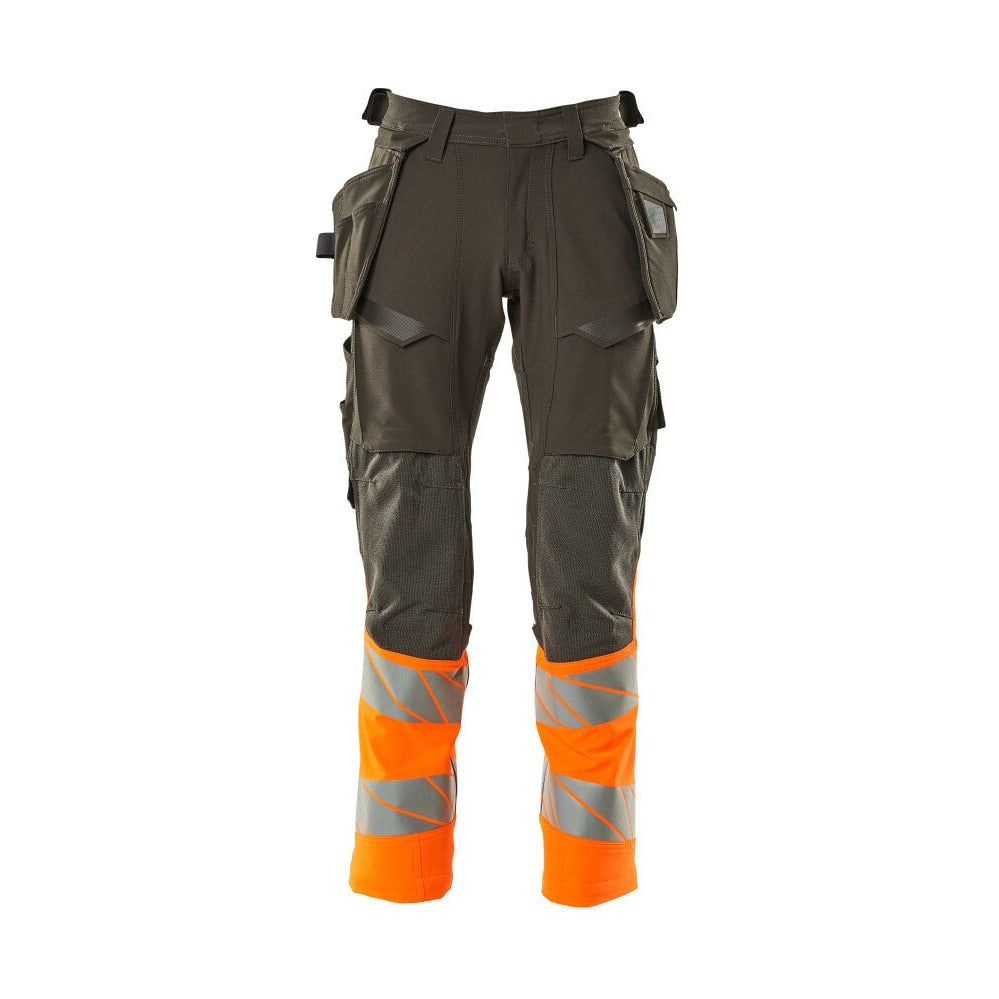 Arbeitshose mit Holstertaschen ACCELERATE SAFE dark anthracite/hi-vis orange