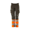 Arbeitshose mit Kniepolstertaschen ACCELERATE SAFE dark anthracite/hi-vis orange